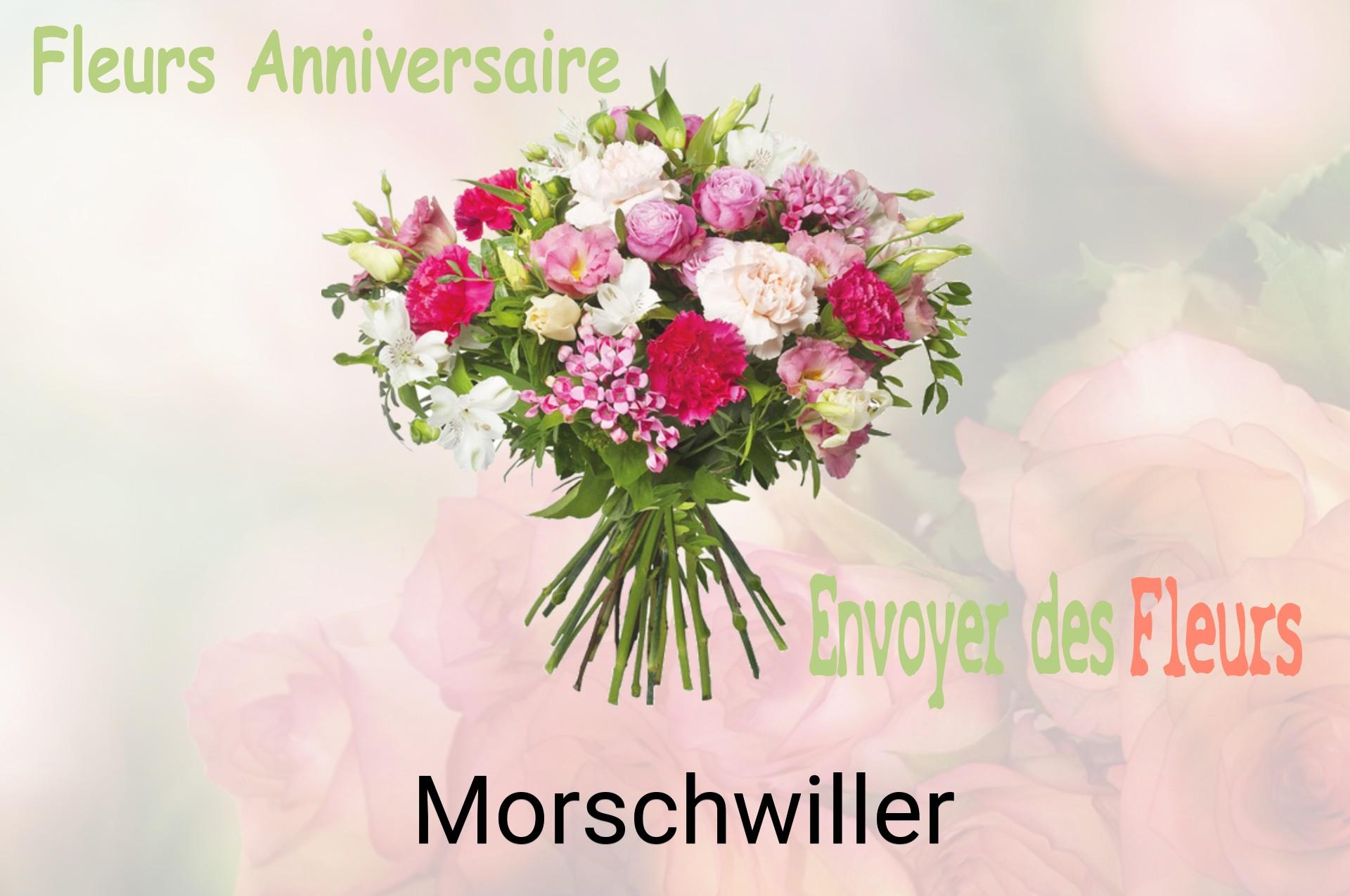 Bouquet de fleurs d’anniversaire livré à Morschwiller